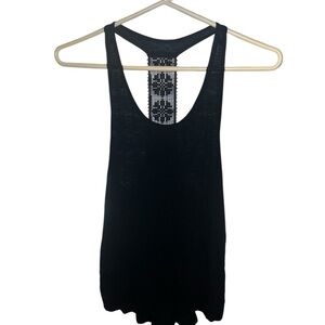 Aerie Black Racerback Tank Top